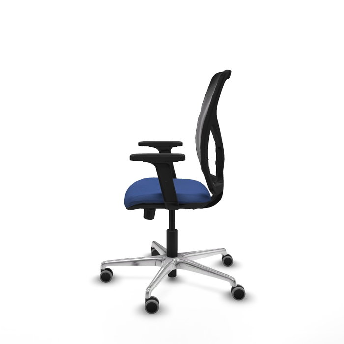 PIQUERAS Y CRESPO Silla de oficina Motilla con mecanismo Sincro/Traslack, Azul marino y Negro PIQUERAS Y CRESPO Silla de oficina Motilla con mecanismo Sincro/Traslack, Azul marino y Negro