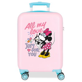 JOUMMA BAGS Maleta trolley ABS All My Love Minnie Disney 50cm