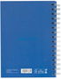 Mr. Wonderful Libreta Pequeña WOA11055ES, 201 Páginas Cuadriculadas, Espiral Oculta, Tapa Dura, Azul