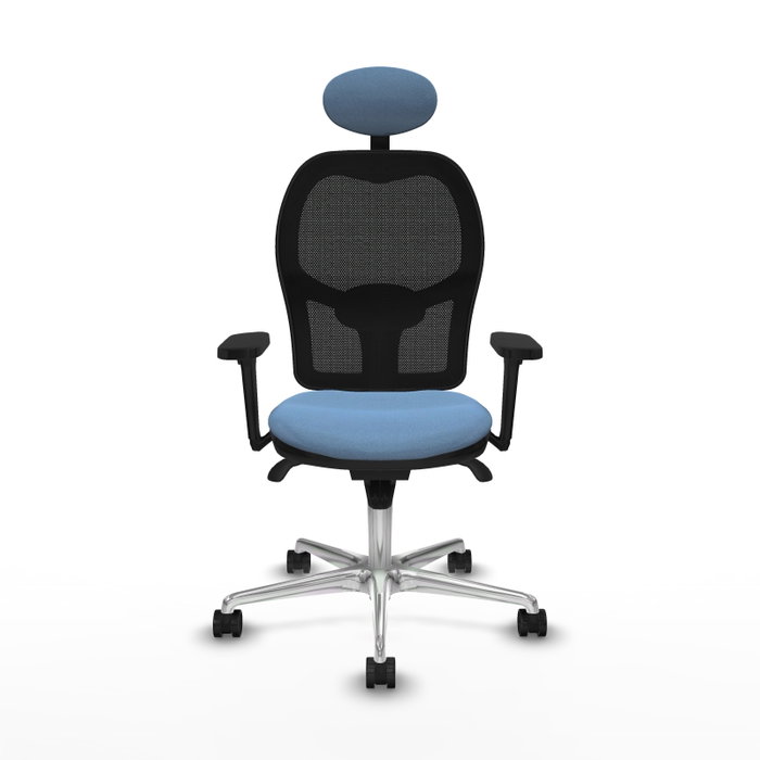PIQUERAS Y CRESPO Silla de oficina Jorquera Azul cielo/Negro PIQUERAS Y CRESPO Silla de oficina Jorquera Azul cielo/Negro