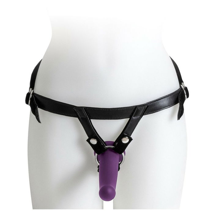 Consolador con arnés Virgite Morado S/M/L