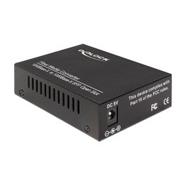 DeLOCK 86203 Convertidor de medios de red 1000Base-X SFP a SFP