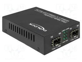 DeLOCK 86203 Convertidor de medios 1000Base-X SFP a SFP