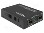 DeLOCK 86203 Convertidor de medios 1000Base-X SFP a SFP