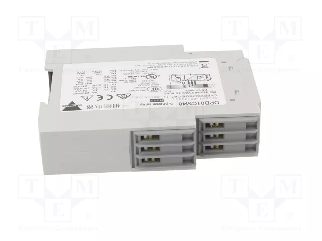 CARLO GAVAZZI DPB01CM48 Relé de monitorización de tensión trifásica SPDT
