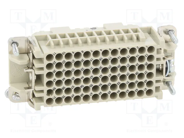 LAPP EPIC H-DD Plantilla de contacto Hembra HDC 72 Pines