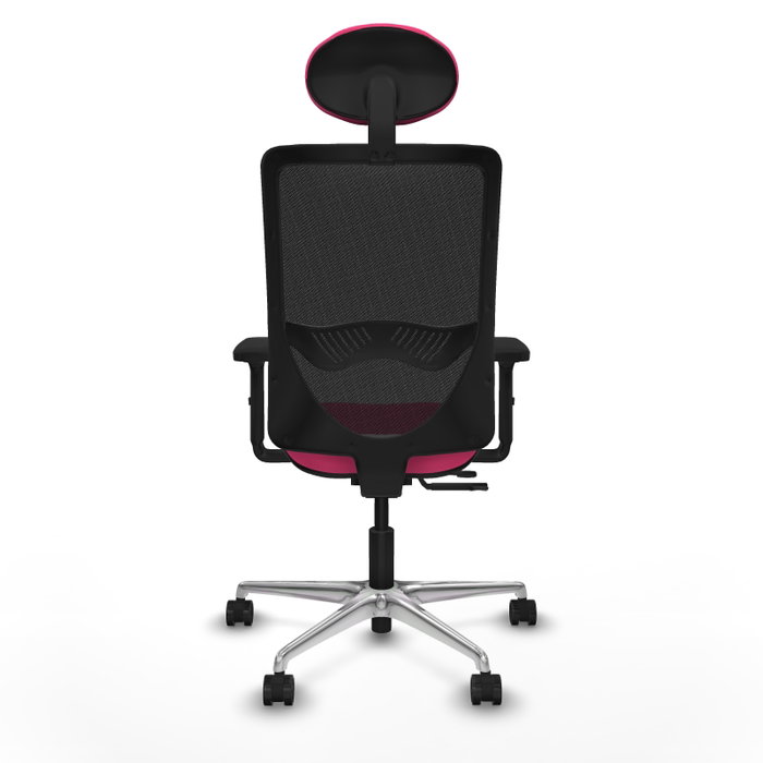 PIQUERAS Y CRESPO Silla de oficina Zulema con mecanismo Sincro/Traslack Rosa y Negro PIQUERAS Y CRESPO Silla de oficina Zulema con mecanismo Sincro/Traslack Rosa y Negro