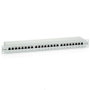 Equip Patch panel 24 puertos Cat6 RJ-45 Gris