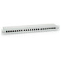 EQUIP Patchpanel 24x RJ45 Cat6 19 pulg. UTP 1HE Premium Gris