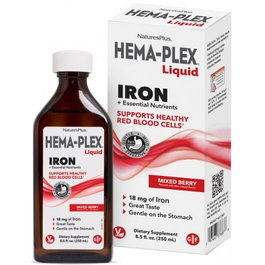 NATURES PLUS HEMA-PLEX LIQUID 250 ML