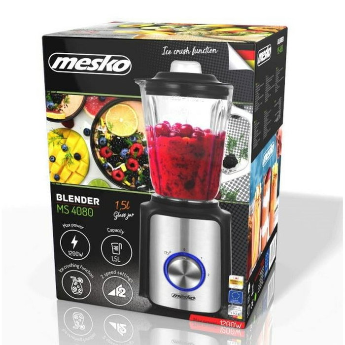 Mesko MS 4080 Batidora de vaso Plata Mesko MS 4080 Batidora de vaso Plata