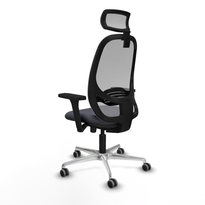 PIQUERAS Y CRESPO Silla de oficina Cilanco Gris con Mecanismo Sincro/Traslack PIQUERAS Y CRESPO Silla de oficina Cilanco Gris con Mecanismo Sincro/Traslack