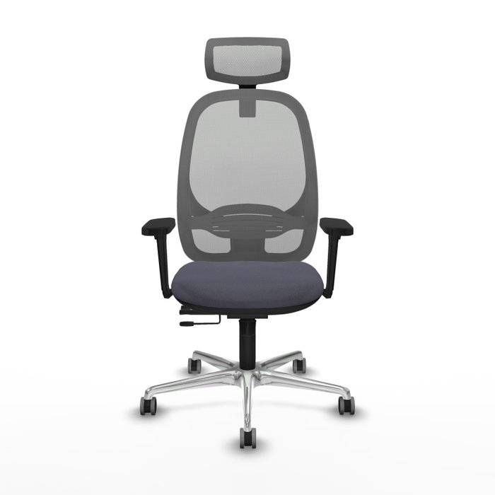 PIQUERAS Y CRESPO Silla de oficina Cilanco Gris con Mecanismo Sincro/Traslack PIQUERAS Y CRESPO Silla de oficina Cilanco Gris con Mecanismo Sincro/Traslack