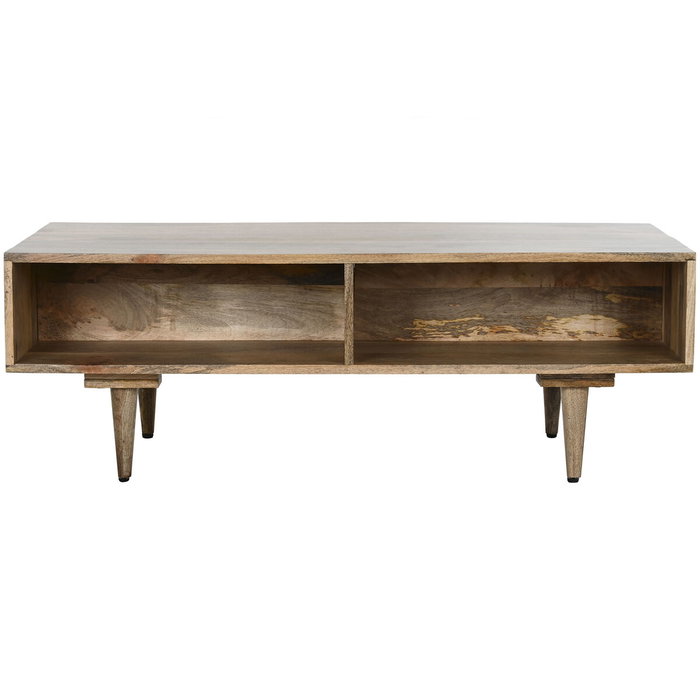 DKD Home Decor Mesa de Centro de Mango Blanco 115x60x40 cm DKD Home Decor Mesa de Centro de Mango Blanco 115x60x40 cm
