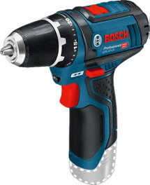 Bosch Professional GSR 12V-15 con 2 baterías de 2,0 Ah y cargador