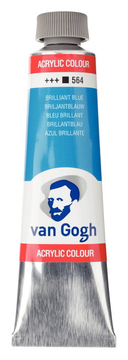 Van Gogh Colores Acrílicos Azul Brillante 564 Tubo 40 ml Van Gogh Colores Acrílicos Azul Brillante 564 Tubo 40 ml