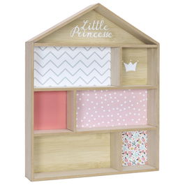 Home Deco Kids Estante para Habitación Infantil Niña con Medidas 40x7x50 cm