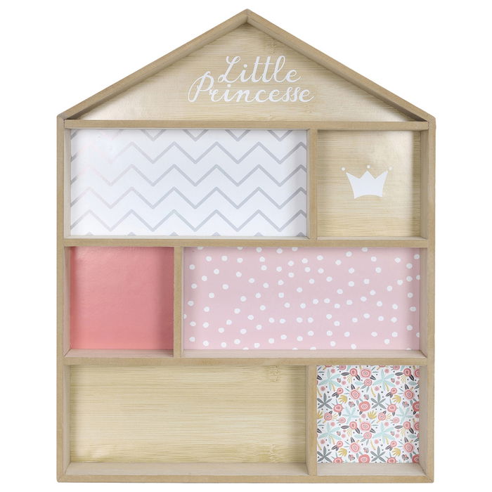 Home Deco Kids Estante para Habitación Infantil Niña con Medidas 40x7x50 cm