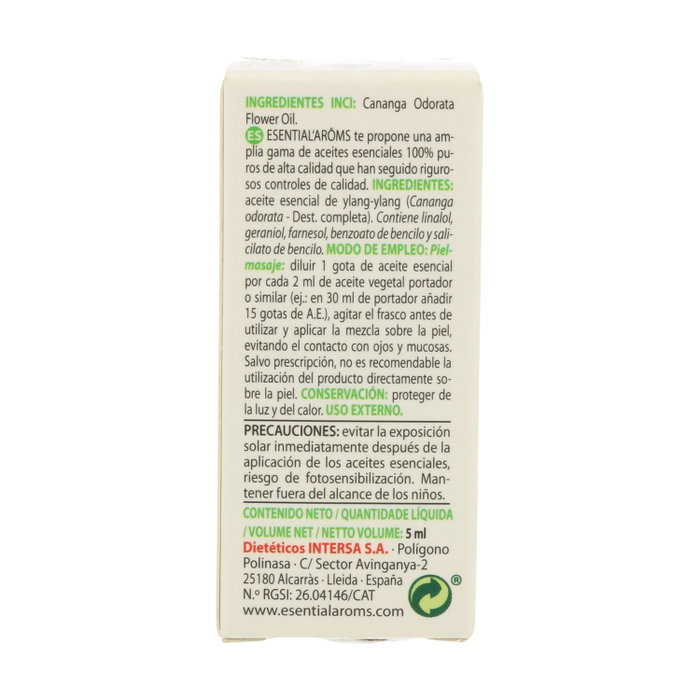 Esential Aroms Aceite Esencial de Ylang Ylang Bio 5 ml Esential Aroms Aceite Esencial de Ylang Ylang Bio 5 ml