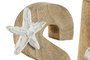 DKD Home Decor Decoración Mango Resina Sea Surtido de 2 Unidades