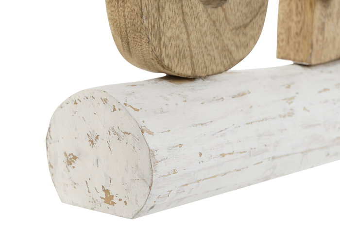 DKD Home Decor Decoración Mango Resina Sea Surtido de 2 Unidades