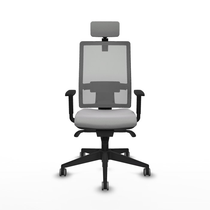 PIQUERAS Y CRESPO Silla de oficina Horna Gris con mecanismo Sincro PIQUERAS Y CRESPO Silla de oficina Horna Gris con mecanismo Sincro