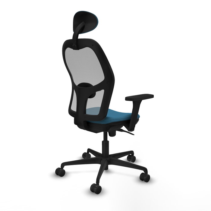PIQUERAS Y CRESPO Silla de oficina Jorquera Verde petróleo y Gris PIQUERAS Y CRESPO Silla de oficina Jorquera Verde petróleo y Gris