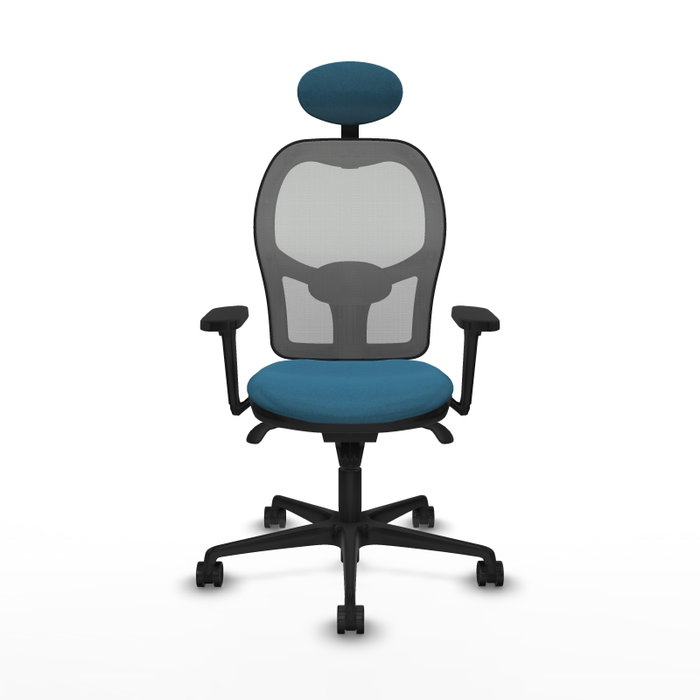 PIQUERAS Y CRESPO Silla de oficina Jorquera Verde petróleo y Gris PIQUERAS Y CRESPO Silla de oficina Jorquera Verde petróleo y Gris