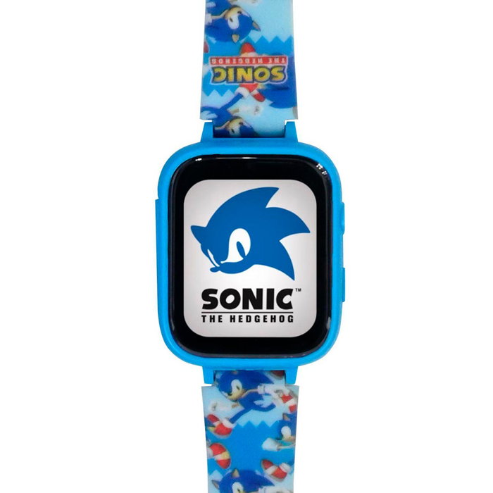LEXIBOOK Reloj Inteligente para Niños con Cámara Sonic Dmw070Sn - 720p, MP3, Podómetro, Linterna, +5 años