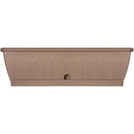 Garden Id 08200507 Jardinera Terraflor Taupe 60 cm con Reserva de Agua, Reciclado y 100% Reciclable, Ideal para Plantas