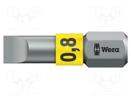 WERA Punta de destornillador plana 5,5x0,8mm 1/4 BiTorsion