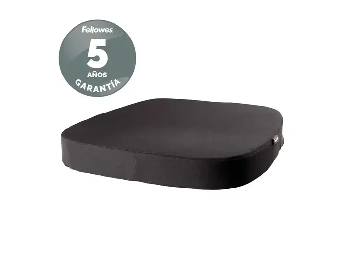 Fellowes Cojín de Asiento Breyta Acolchado Negro