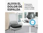 Fellowes Cojín de Asiento Breyta Acolchado Negro