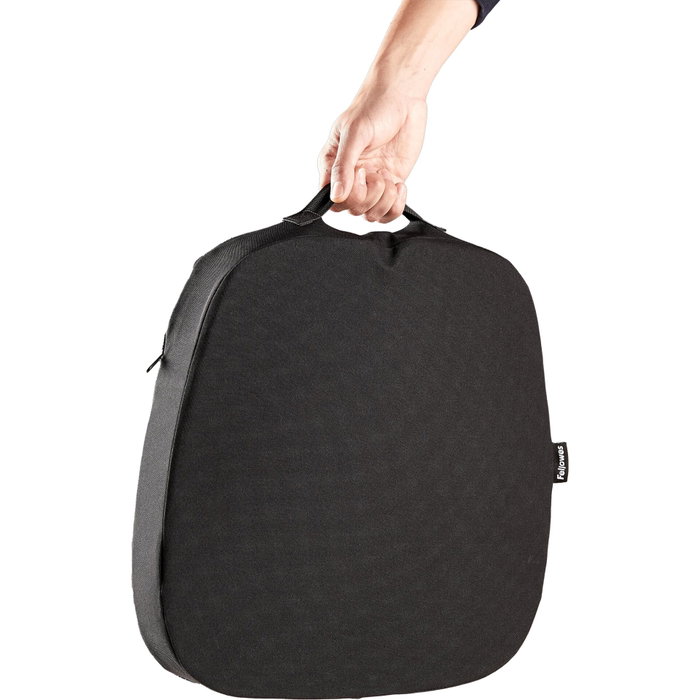 Fellowes Breyta Cojín de Asiento Acolchado Negro
