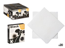 Arte Regal Set 20 Toallitas Atrapacolor para Ropa Negra 12x14x3cm (Set de 20)