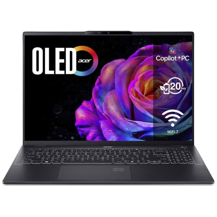 Acer Swift 16 SF16-51-754e Intel Core Ultra 7 258V 16" OLED 32GB 1TB Copilot+ W11H Negro Acer Swift 16 SF16-51-754e Intel Core Ultra 7 258V 16" OLED 32GB 1TB Copilot+ W11H Negro