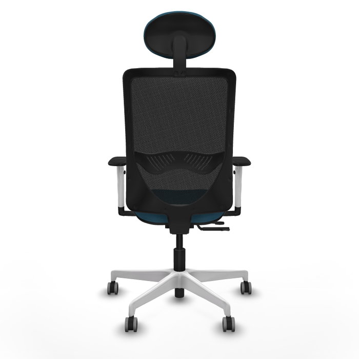 PIQUERAS Y CRESPO Silla de oficina Zulema con mecanismo Sincro/Traslack Verde petróleo PIQUERAS Y CRESPO Silla de oficina Zulema con mecanismo Sincro/Traslack Verde petróleo