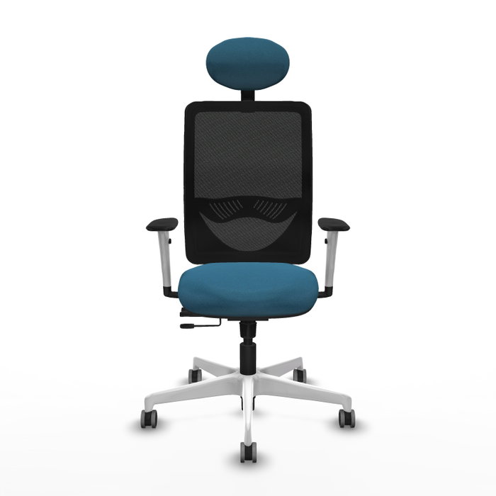 PIQUERAS Y CRESPO Silla de oficina Zulema con mecanismo Sincro/Traslack Verde petróleo PIQUERAS Y CRESPO Silla de oficina Zulema con mecanismo Sincro/Traslack Verde petróleo