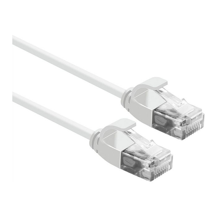 ROLINE Patchkabel Cat.6A U/UTP Slim Blanco 2 m ROLINE Patchkabel Cat.6A U/UTP Slim Blanco 2 m