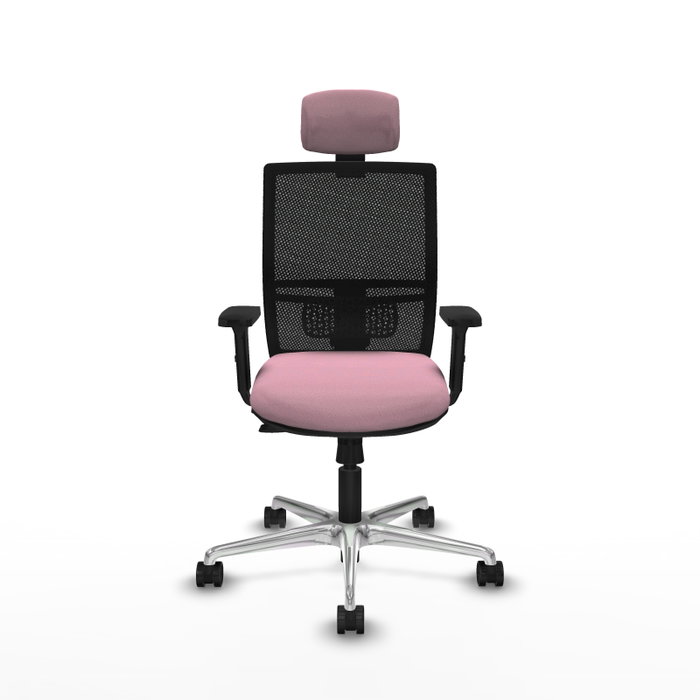 PIQUERAS Y CRESPO Silla de oficina Yunquera Rosa y Negro PIQUERAS Y CRESPO Silla de oficina Yunquera Rosa y Negro