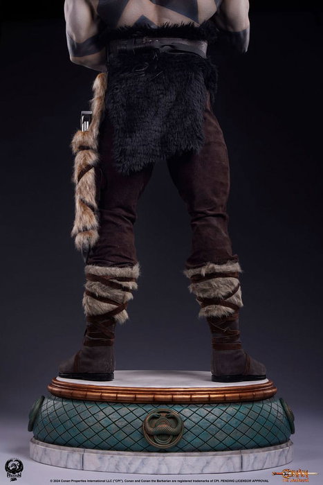 Conan el Bárbaro Estatua Elite Series 1/2 Conan Warpaint Edition 116 cm
