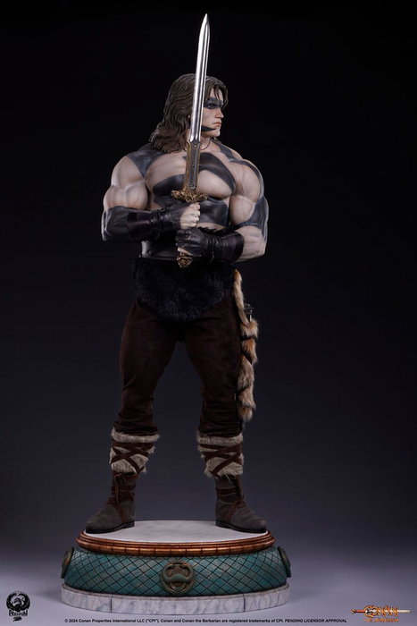 Conan el Bárbaro Estatua Elite Series 1/2 Conan Warpaint Edition 116 cm