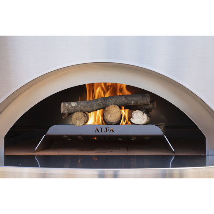 Alfa Kit Hybrid 4 Pizze (Futuro) Steel en acero inoxidable