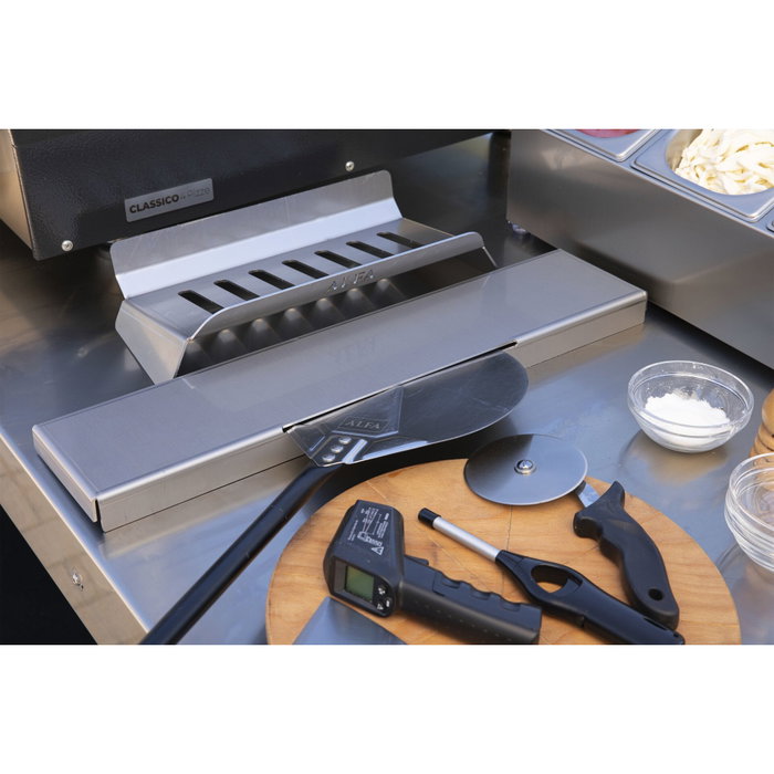 Alfa Kit Hybrid 4 Pizze (Futuro) Steel en acero inoxidable