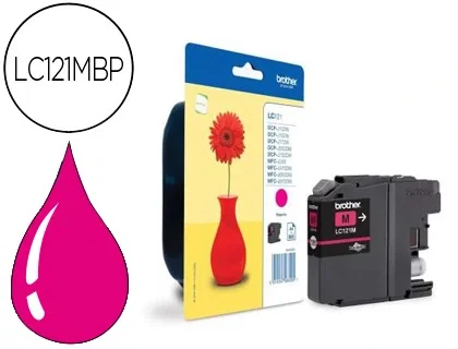 Brother LC121MBP Cartucho de Tinta Magenta Brother LC121MBP Cartucho de Tinta Magenta