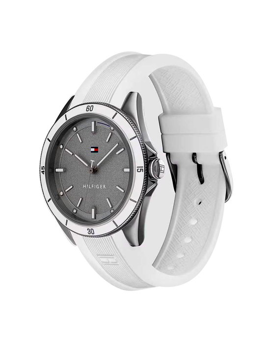 Tommy Hilfiger 1782478 con correa de silicona blanca