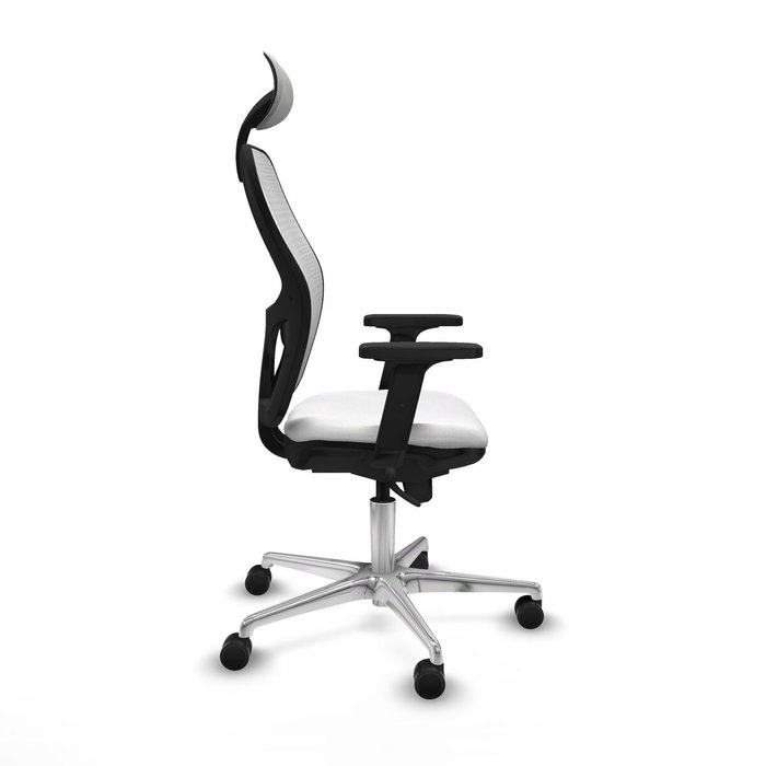 PIQUERAS Y CRESPO Silla de oficina Jorquera Blanca con Mecanismo Sincro PIQUERAS Y CRESPO Silla de oficina Jorquera Blanca con Mecanismo Sincro
