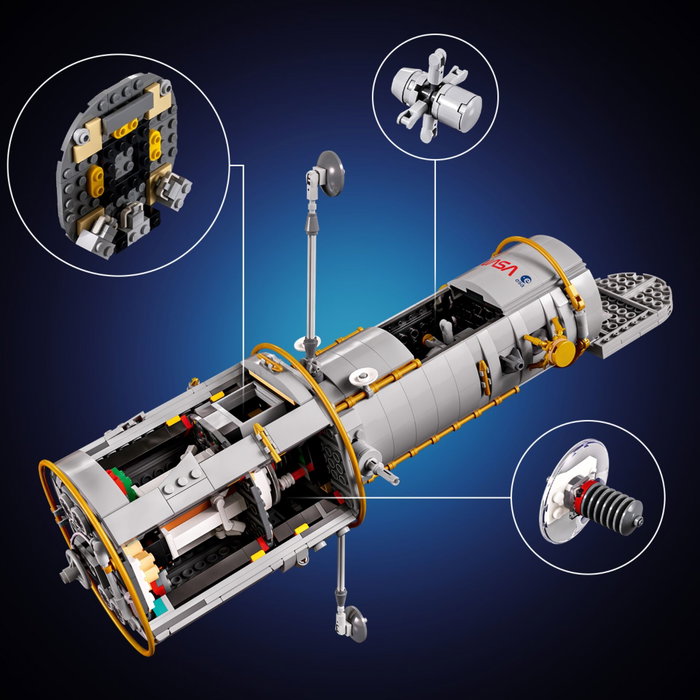 LEGO Icons Hubble Space Telescope 11382