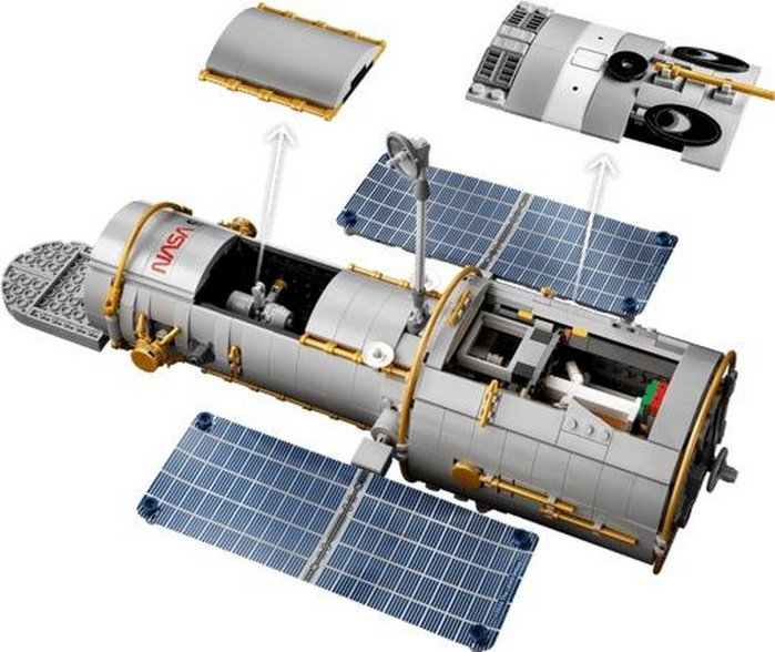 LEGO Icons Hubble-Weltraumteleskop 11382