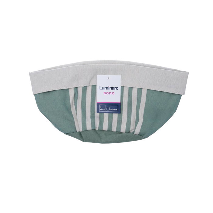 Luminarc Cesta Pan Reciclado Bodo 20 cm Verde Luminarc Cesta Pan Reciclado Bodo 20 cm Verde